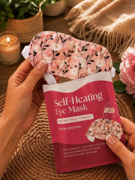 5 Pack Variety Self-Heating Eye Mask + Bonus Gift