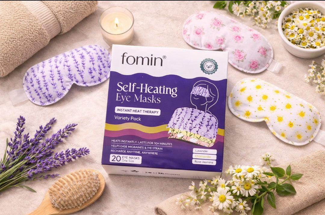 5 Pack Variety Self-Heating Eye Mask + Bonus Gift