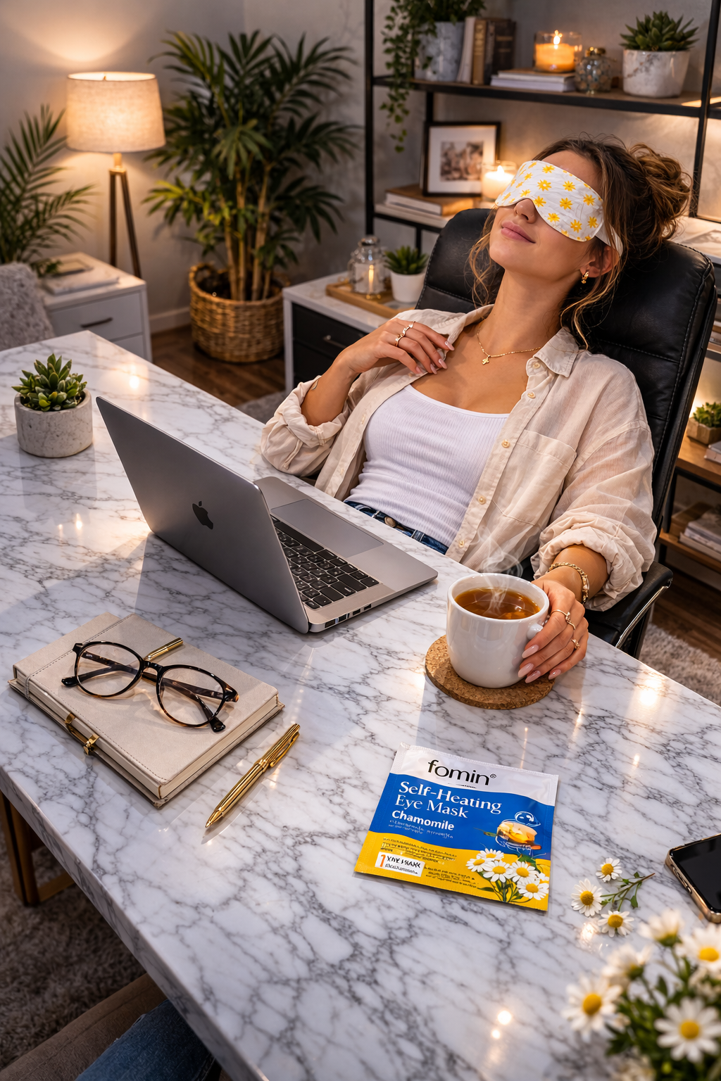 5 Pack Variety Self-Heating Eye Mask + Bonus Gift