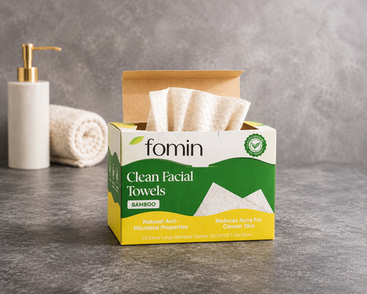 Bamboo Facial Towels (Disposable Face Towels) - Gentle & Hygenic Skincare